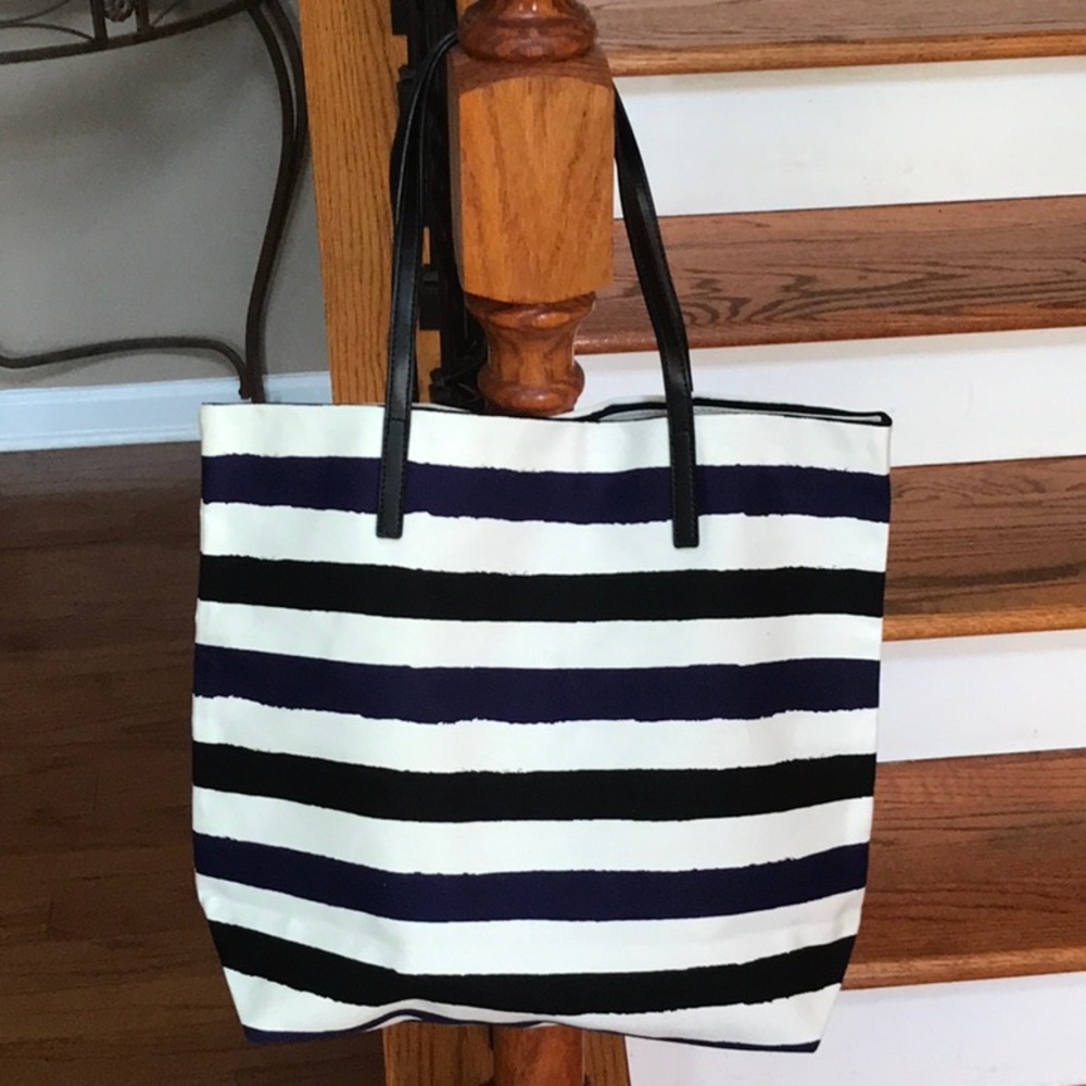 💥Sale💥NWT♠️ Kate Spade Bon shopper striped tote - Picture 4 of 6